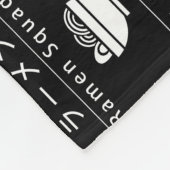 Couverture Polaire Ramen Squad Ironic Japanese Noodle Food  (Coin)