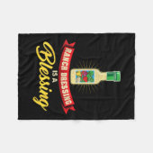 Couverture Polaire Ranch Dressing Est Une Bénédiction Favorite Alimen (Devant (Horizontal))