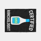 Couverture Polaire Ranch Dressing Gift Funny Ranch Dressing Sauce Hum (Devant (Horizontal))