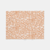 Couverture Polaire Random Leaf Mosaic (Devant (Horizontal))