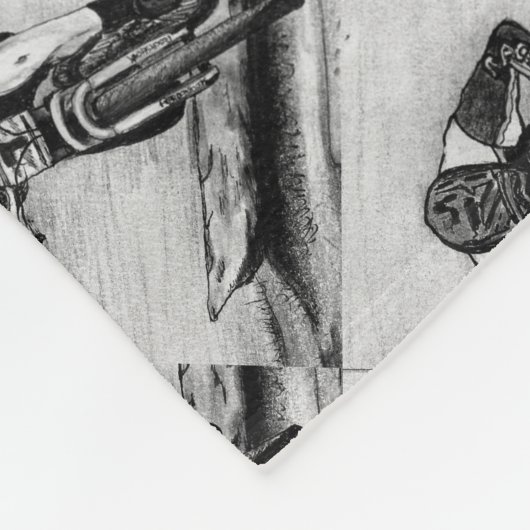 Couverture Polaire Randonnée VTT (Coin)