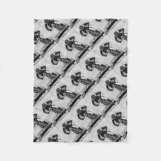 Couverture Polaire Randonnée VTT (Devant)