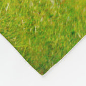 Couverture Polaire Rangée de lapins chiots (Coin)
