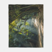 Couverture Polaire Rangées de bambou (Devant)