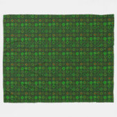 Couverture Polaire Rangées de Couronnes (Devant (Horizontal))