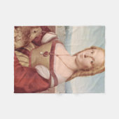 Couverture Polaire Raphael Dame et la Licorne Classique beaux-arts (Devant (Horizontal))