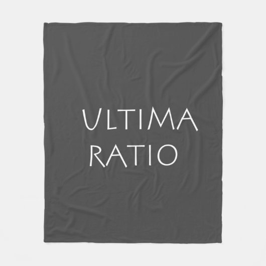 Couverture Polaire Rapport Ultima (Devant)
