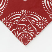 Couverture Polaire Raspberry Mandala (Coin)