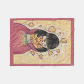 Couverture Polaire Rassembler Coeurs d'Amour Soft Fleece Bébé Blanket (Devant (Horizontal))