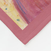 Couverture Polaire Rassembler Coeurs d'Amour Soft Fleece Bébé Blanket (Coin)