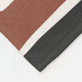 Couverture Polaire Rastafarienne africaine en tissu boueux (Coin)