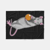 Couverture Polaire Rat Bowling Boule De Bowling Sports (Devant (Horizontal))