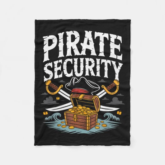 Couverture Polaire Rate Security Funny Halloween Costume Dad Mom Grou (Devant)