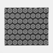 Couverture Polaire Raven Mandala (Devant (Horizontal))