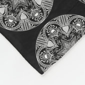 Couverture Polaire Raven Mandala (Coin)