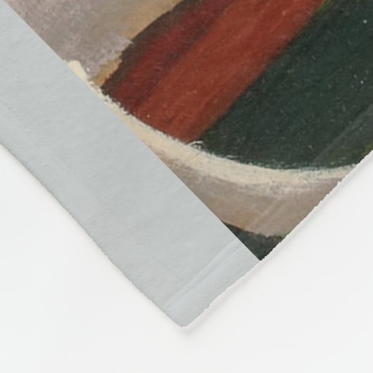 Couverture Polaire Rayé à l'aube (Coin)