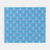 Couverture Polaire Rayé de Stars (Devant (Horizontal))