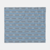 Couverture Polaire Rayé en spirale (Devant (Horizontal))