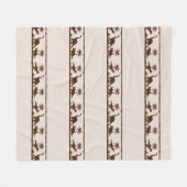 Couverture Polaire Rayure de dinosaure (Devant (Horizontal))