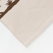 Couverture Polaire Rayure de dinosaure (Coin)