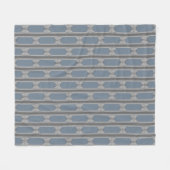 Couverture Polaire Rayure de Papillon (Devant (Horizontal))