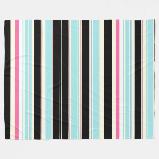 Couverture Polaire Rayures (Devant (Horizontal))