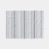 Couverture Polaire Rayures des moutons (Devant (Horizontal))