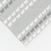 Couverture Polaire Rayures des moutons (Coin)