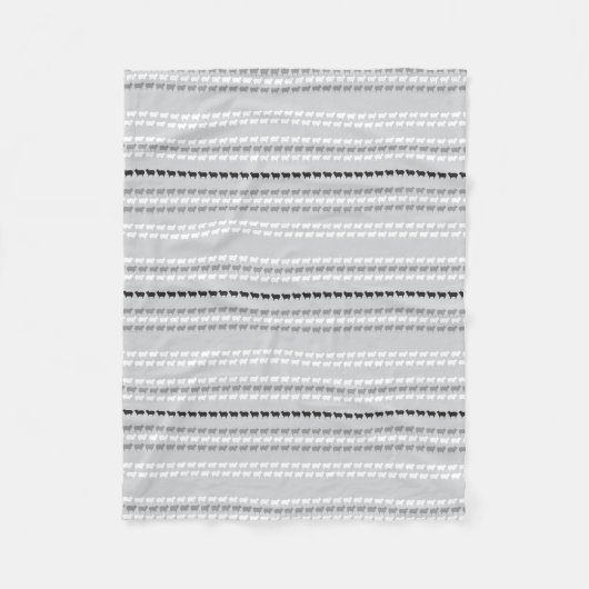 Couverture Polaire Rayures des moutons (Devant)
