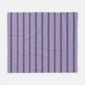 Couverture Polaire Rayures Violettes (Devant (Horizontal))