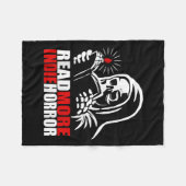 Couverture Polaire Read More Indie Horror Apparel  (Devant (Horizontal))