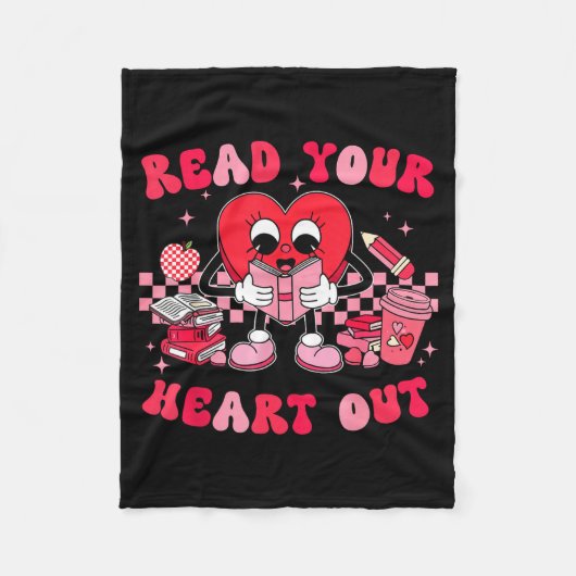 Couverture Polaire Read Your Heart Out Valentines Day Teachers Book L (Devant)