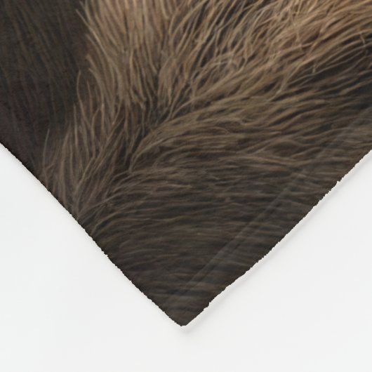 Couverture Polaire Reader Gift Bear Reading A Book (Coin)