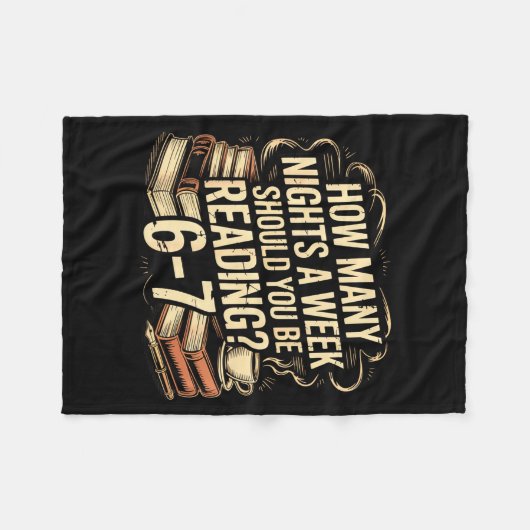 Couverture Polaire Reading 67 Meme Englieacher Funny 67 Librarian  (Devant (Horizontal))