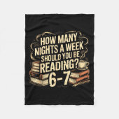 Couverture Polaire Reading 67 Meme Englieacher Funny 67 Librarian  (Devant)