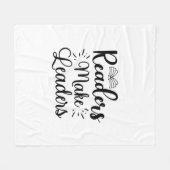 Couverture Polaire Reading Art Readers Make Leaders (Devant (Horizontal))