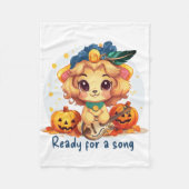 Couverture Polaire Ready for a song (Devant)