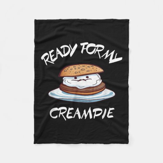 Couverture Polaire Ready For My Creame Funny  (Devant)