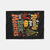 Couverture Polaire Ready For The Ber Months Fall Lover Autumnal Leave (Devant (Horizontal))