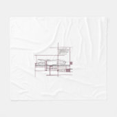 Couverture Polaire Réalité fragmentée - Expression architecturale (Devant (Horizontal))