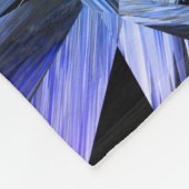 Couverture Polaire réalité virtuelle, dégradé de cristal foncé : (Coin)