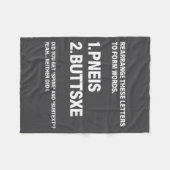 Couverture Polaire Rearrange These Letters To Form Words  (Devant (Horizontal))