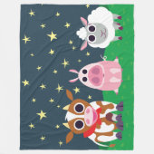 Couverture Polaire Reba, circonspect, et Lulu la nuit (Devant)