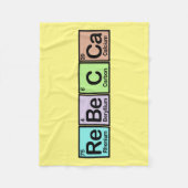 Couverture Polaire Rebecca a fait des éléments (Devant)