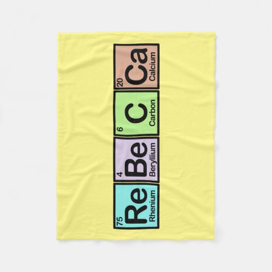 Couverture Polaire Rebecca a fait des éléments (Devant)