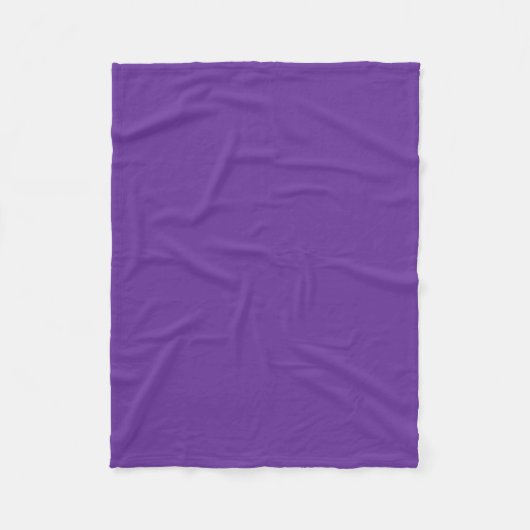 Couverture Polaire RebeccaPurple (Devant)