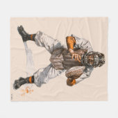 Couverture Polaire Receveur de base-ball (Devant (Horizontal))
