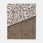 Couverture Polaire Rechercher : Anglais liquégraphie anglaise (Devant)