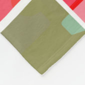 Couverture Polaire Rectangles Abstraites 120623 (Coin)