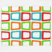 Couverture Polaire Rectangles biaisées (Devant (Horizontal))